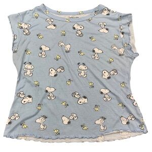 Peanuts Sleep Top Snoopy Size Small